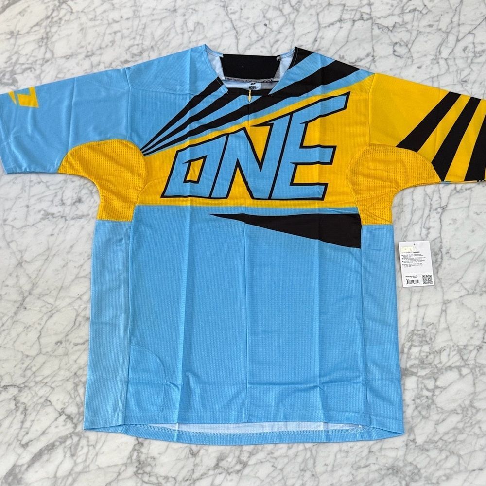 NWT Sz L Mens Ion SS Cycling Jersey Mountain Biking BMX Downhill Racing